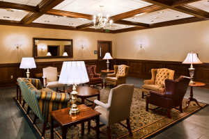 Interior of Austin Hall at Lake Erie College