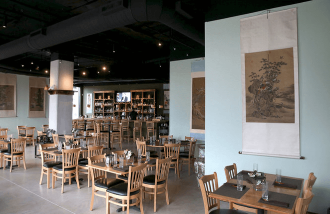 Interior of Chopsticks Restaurant