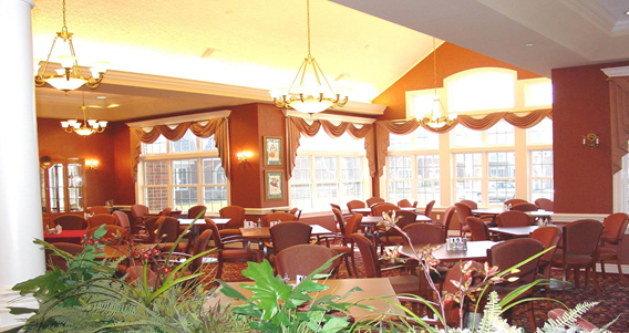 Senior Living Home Dining Room
