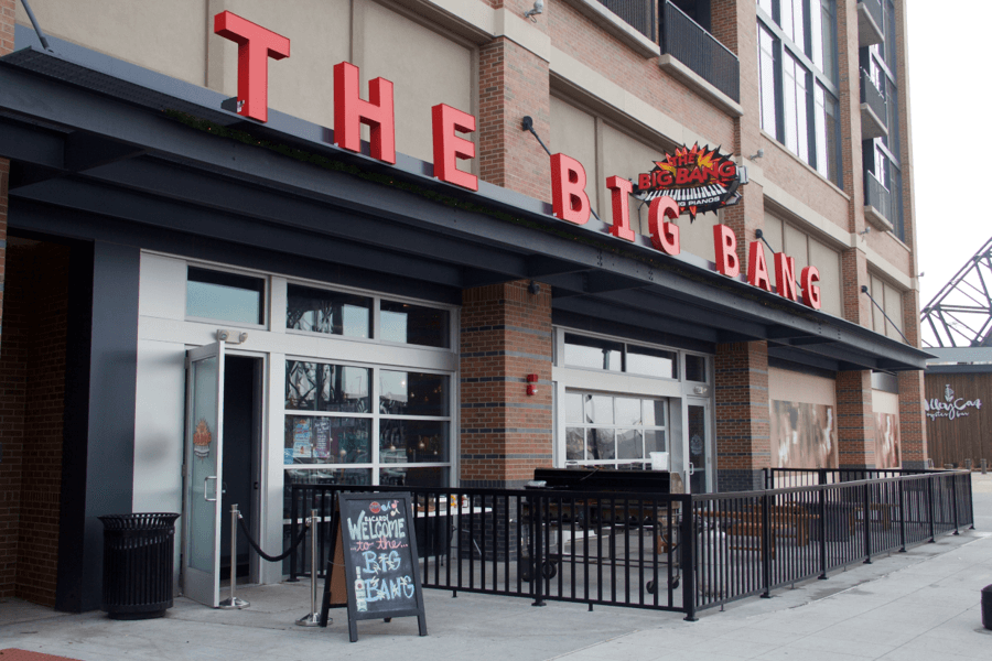 Exterior of The Big Bang Piano Bar