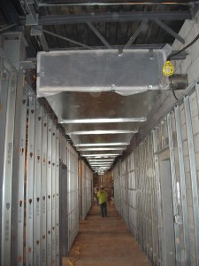 HVAC System Installation on Construction Site