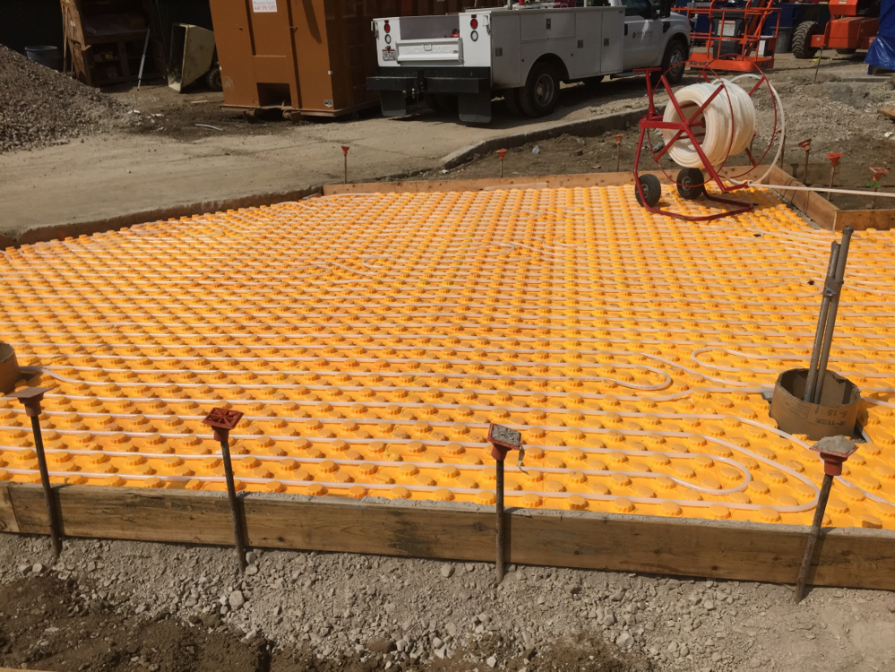 Hydronic Snow Melting System