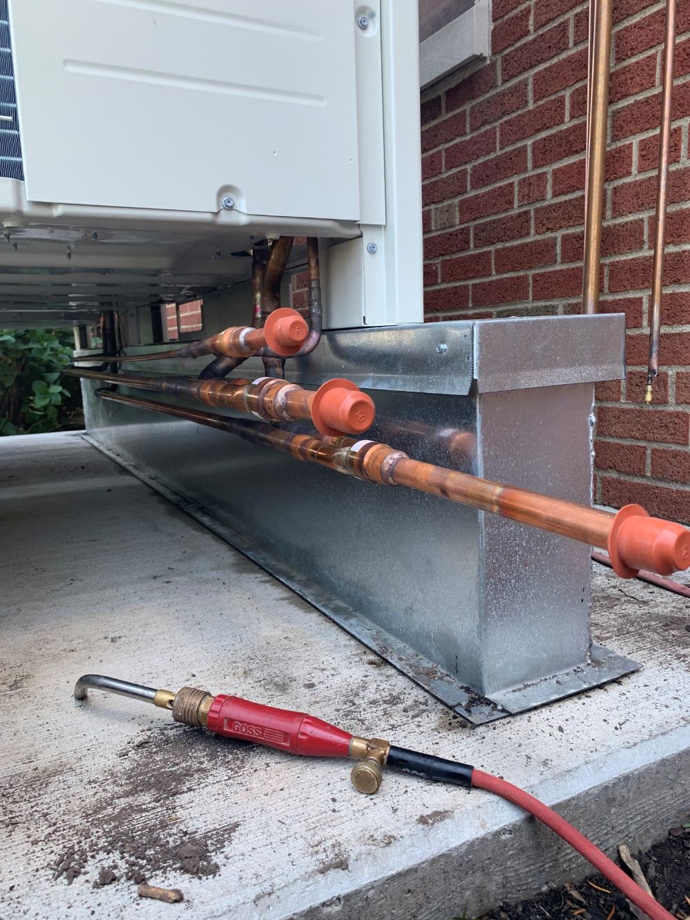 Borromeo St Mary Seminary Outdoor VRV Connection