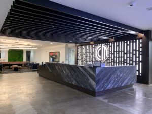 Cross County Mortgage reception desk