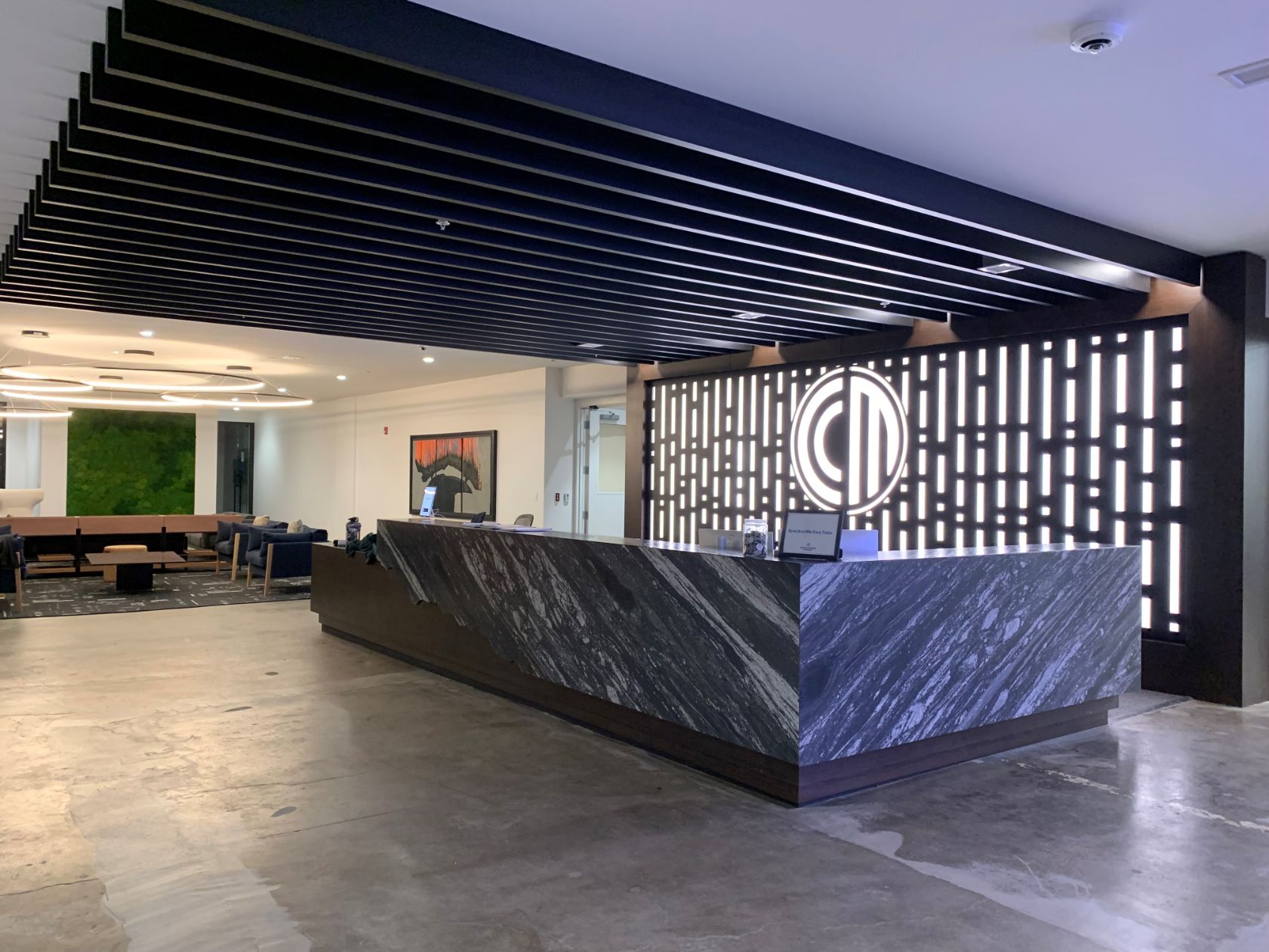 Cross County Mortgage reception desk